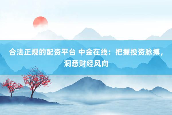 合法正规的配资平台 中金在线：把握投资脉搏，洞悉财经风向