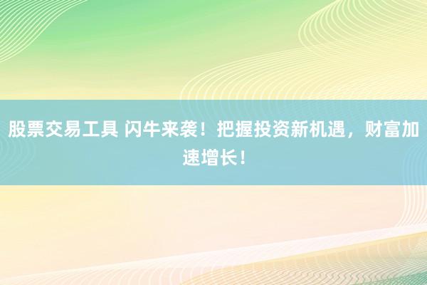 股票交易工具 闪牛来袭！把握投资新机遇，财富加速增长！